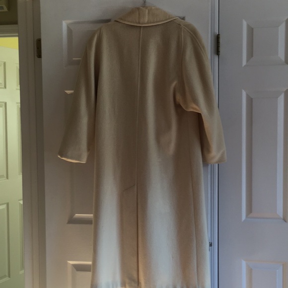 Wool coat:sleeve 23”lgth 45”shoulders 19”waist 21” - Picture 2 of 4